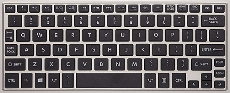 Toshiba L15W Replacement laptop keyboard keys