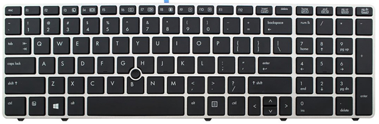 HP EliteBook 8570P Laptop Keyboard Keys Replacement