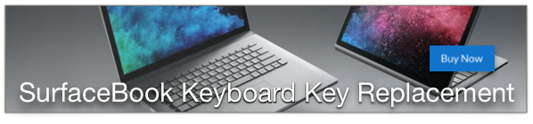 microsoft surface and surfacebook keyboard key replacement