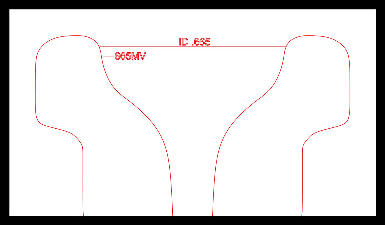 665MV Brass Trumpet Top - Harrison Mouthpieces Inc.