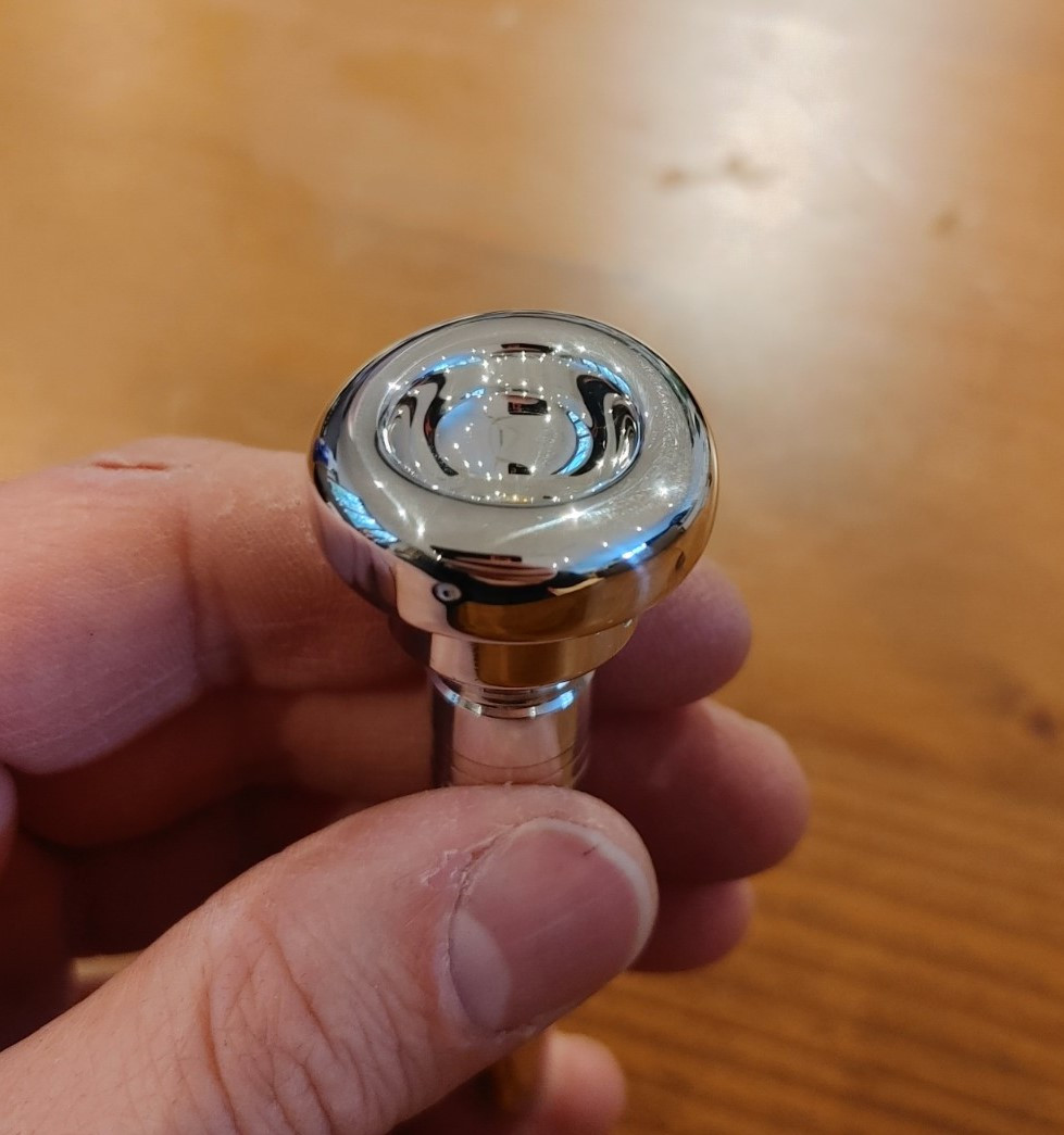 Discounted 65MD One Piece Trumpet Mouthpiece 25 Throat (new) Harrison