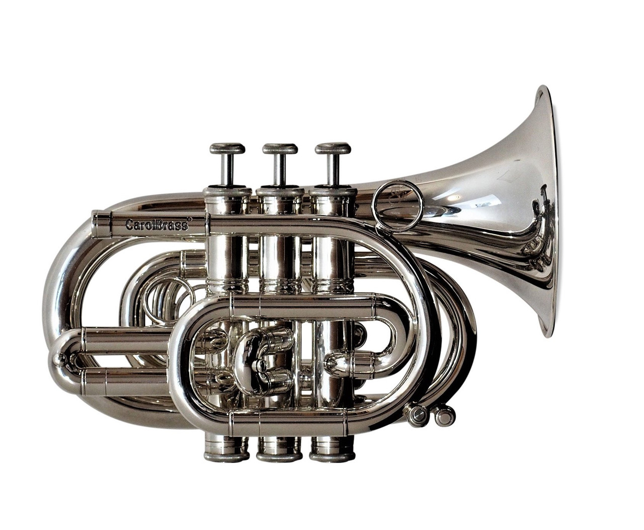 最新の激安CarolBrass CPT-3000-YLS ポケットトランペット キャロルブラス 管器 本体