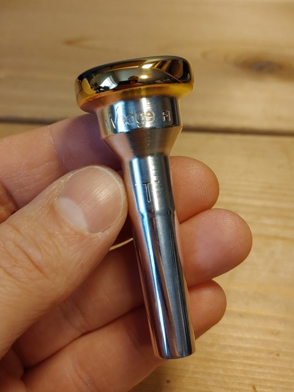 Discounted 67FLC Flugelhorn Mouthpiece Gold/Silver Trumpet Taper