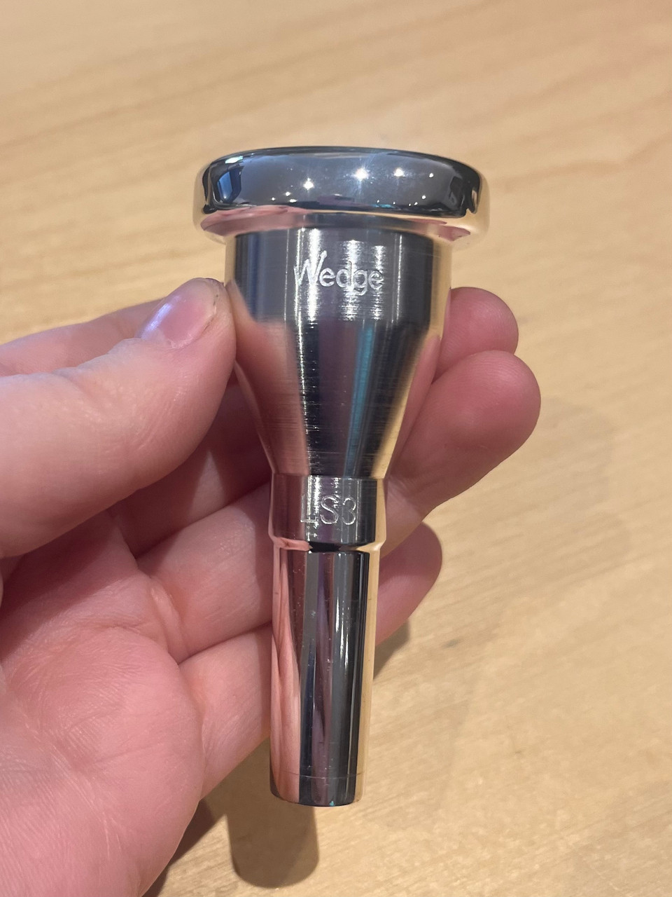 Discounted 102G Gen2 Large Shank Brass Trombone Mouthpiece (blemished) -  Harrison Mouthpieces Inc.