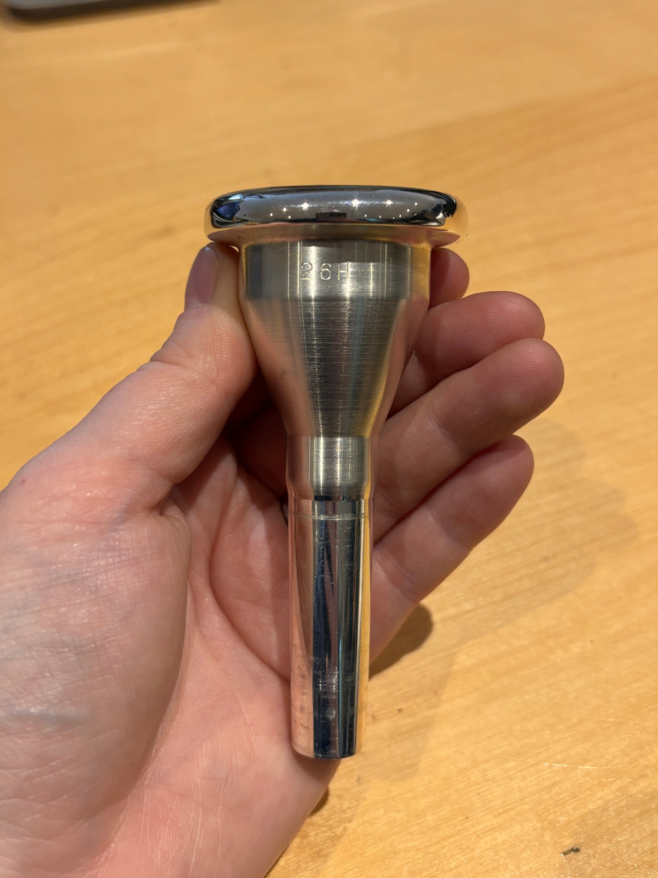 Discounted 26H Gen2 Brass European Shank Tuba Mouthpiece