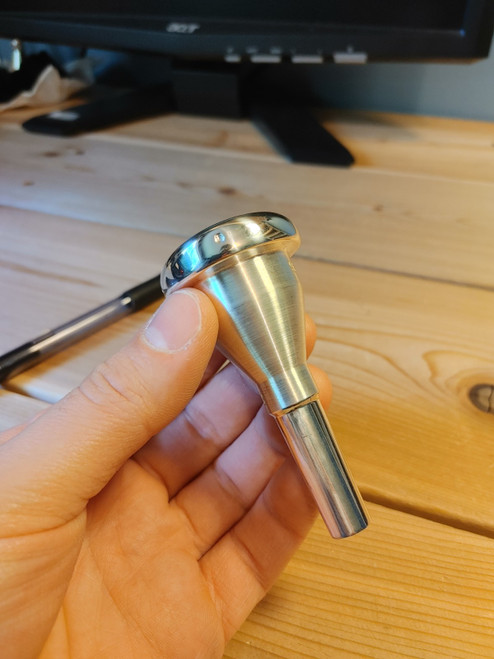 Discounted 98AL Gen2 Small Shank Trombone Mouthpiece (blemished)