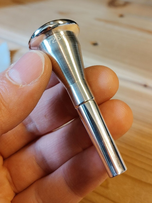 Discounted 725M French Horn Mouthpiece - American Shank (blemished)