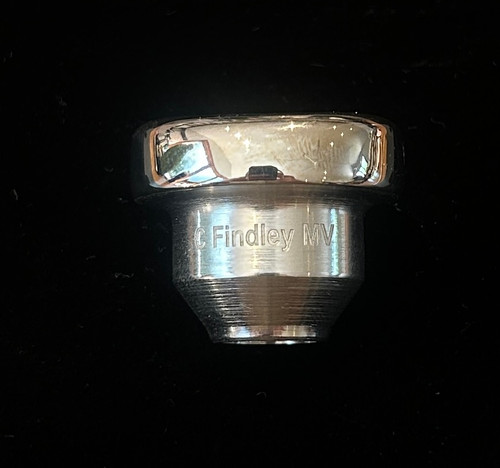 Discounted Chuck Findley 66MV Silver Plated Top (minor blemish)