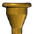 26D Gen2 Brass European Shank Tuba Mouthpiece