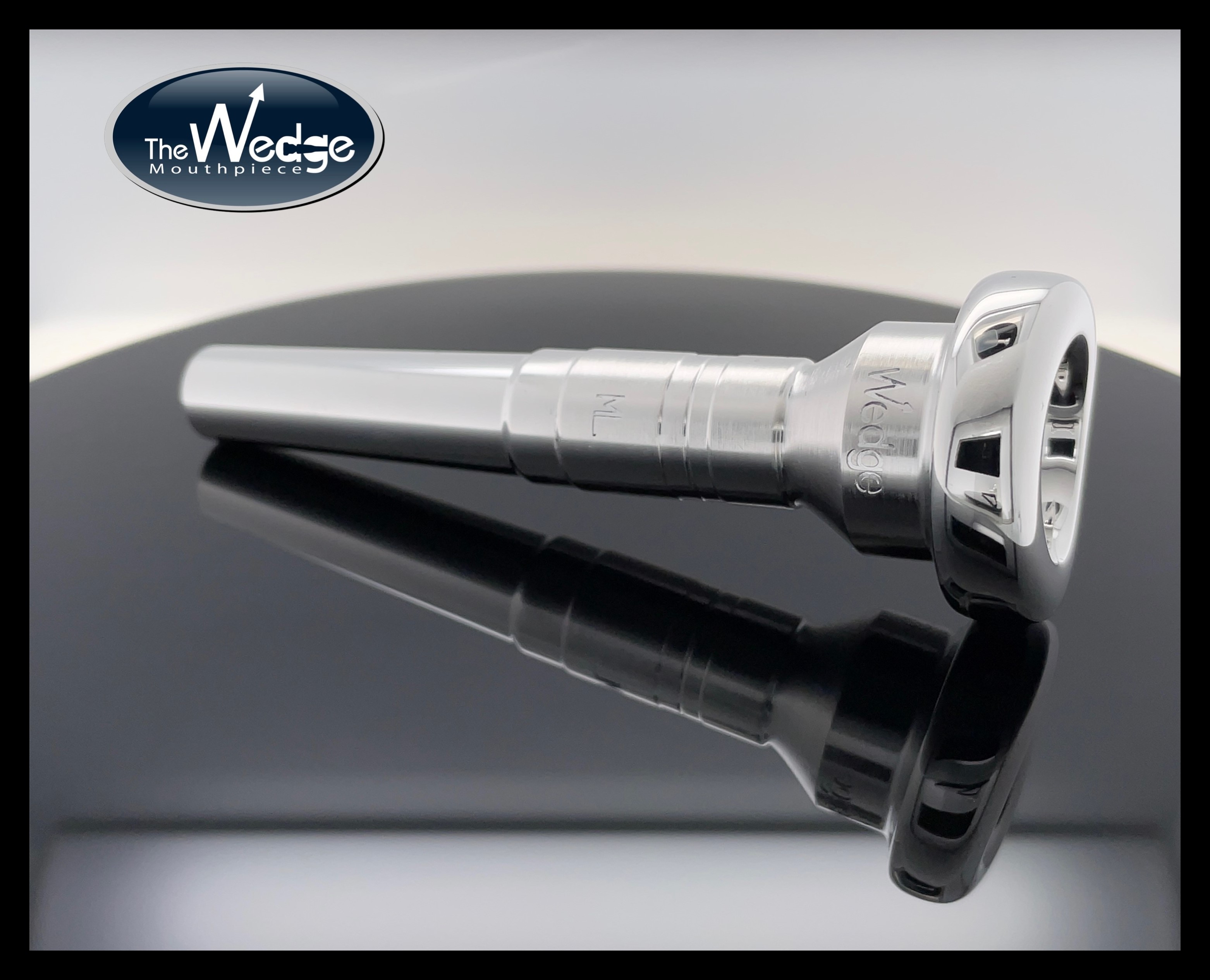 Wedge トランペットマウスピース　67MDV トップのみ シルバー 67MDV Brass Trumpet Top - Harrison Mouthpieces Inc.