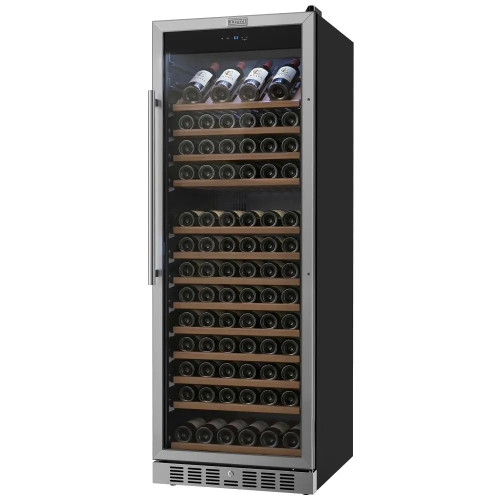 Empava 24-Inch Freestanding Tall Wine Cooler, 177-Bottle, Stainless Steel (EMPV-WC15S)