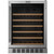 Empava 24-Inch Built-In Wine Cooler, 46-Bottle, Stainless Steel (EMPV-WC11S)