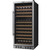 Empava 24-Inch Freestanding Wine Cooler, 133-Bottle, Stainless Steel (EMPV-WC13S)