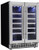 Danby Silhouette Napa 24 in. 42 Bottle Capacity Dual-Zone Wine Cooler (DWC047D1BSSPR)