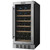 Empava 15-Inch Built-In Wine Cooler, 31-Bottle, Stainless Steel (EMPV-WC09S)