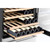 Kucht 24 in. 108 Bottle Dual Zone Wine Cooler (K510WB)