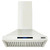 Kostch 30-Inch 600 CFM Convertible Wall-Mounted Range Hood in White (KOS-30RH09M)