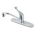 Kingston Brass Chatham Single-Handle 8" Centerset Kitchen Faucet, Polished Chrome (KB571)