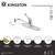 Kingston Brass Chatham Single-Handle 8" Centerset Kitchen Faucet, Polished Chrome (KB571)
