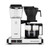 Moccamaster KBGV Select Glass Carafe 10-Cup Coffee Maker in Matte Silver with Automatic Drip-Stop, 40 Ounce, 1.25L (53930)