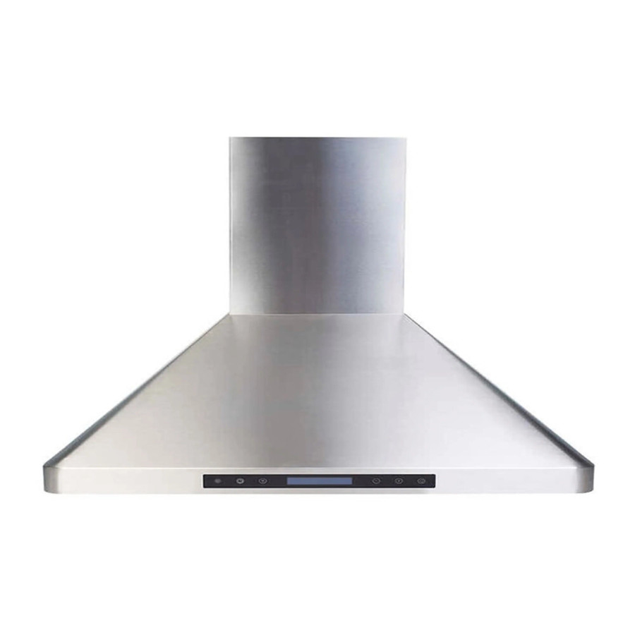 Verona 36-Inch Chimney Range Hood with 600 CFM, 4 Fan Speeds in Stainless Steel (VEHOOD36CH)