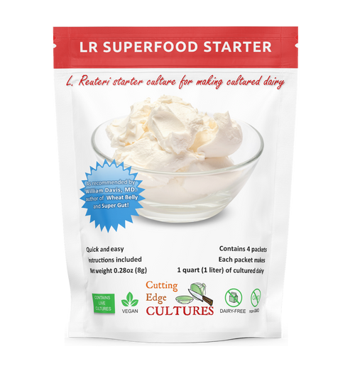 L. Reuteri Superfood starter culture for making cultured dairy
