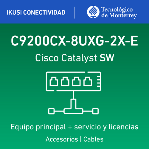 IKUSI TEC-C9200CX-8UXG-2X-E Configurable