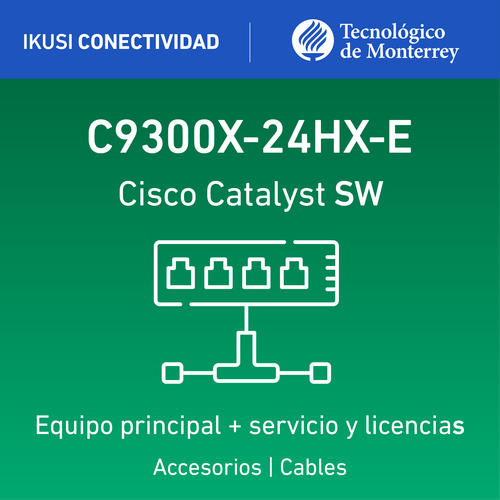 IKUSI TEC-C9300X-24HX-E Configurable