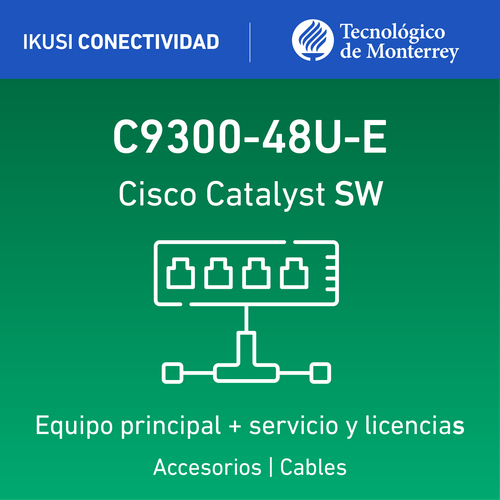 IKUSI TEC-C9300-48U-E Configurable