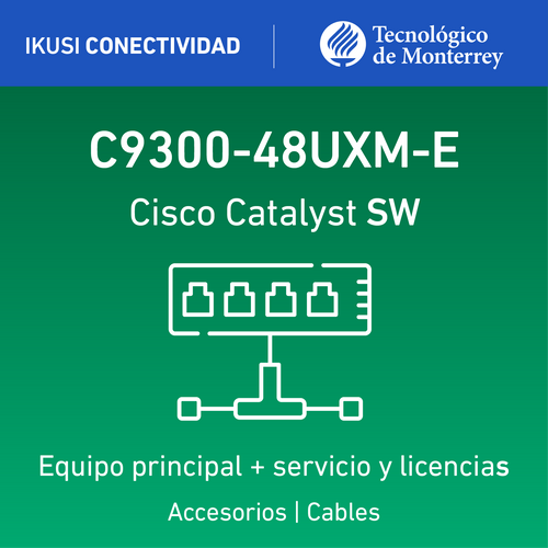 IKUSI TEC-C9300-48UXM-E Configurable