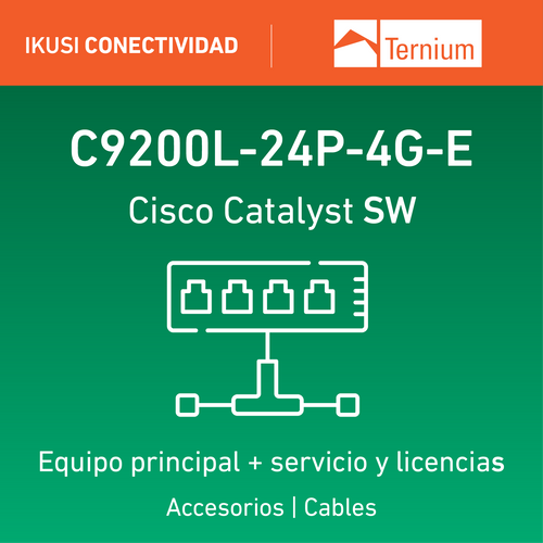 IKUSI TER C9200L-24P-4G-E Configurable