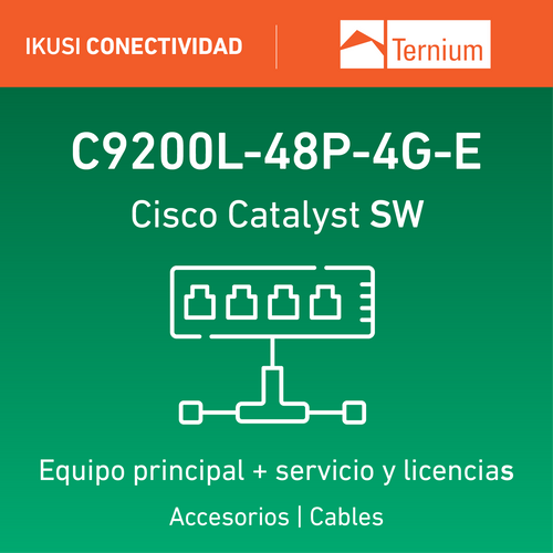 IKUSI TER C9200L-48P-4G-E Configurable
