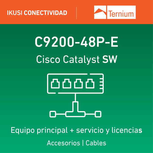 IKUSI TER-C9200-48P-E Configurable