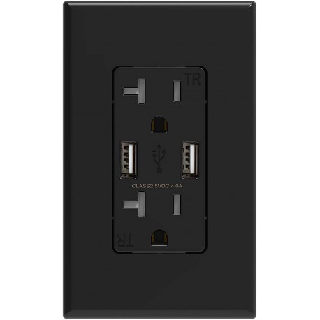 UHD 4k WiFI P2P Functional Outlet USB Charger security Camera