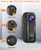 True 1080P Small Body Camera, Personal Pocket Video Camera with Audio Loop Recording Time Stamps External Memory Up to 128GTwo Clips and Easy to Operation (32GB)