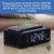Clock Radio With 4K UHD WiFi Security Camera with QI Charging and Night Vision Plus Live Streaming Video