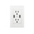 UHD 4K  WiFi Functional Outlet Receptacle Dual USB Surveillance  Camera  W/ Live View WiFi + Dvr