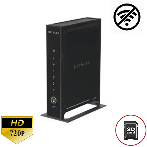 Built-In DVR Router Hidden Nanny Security Camera