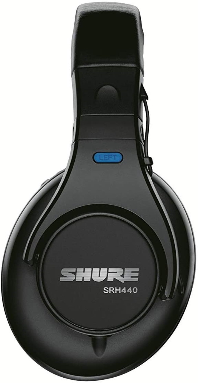 SHURE SRH440 Professional Studio Headphones - Black