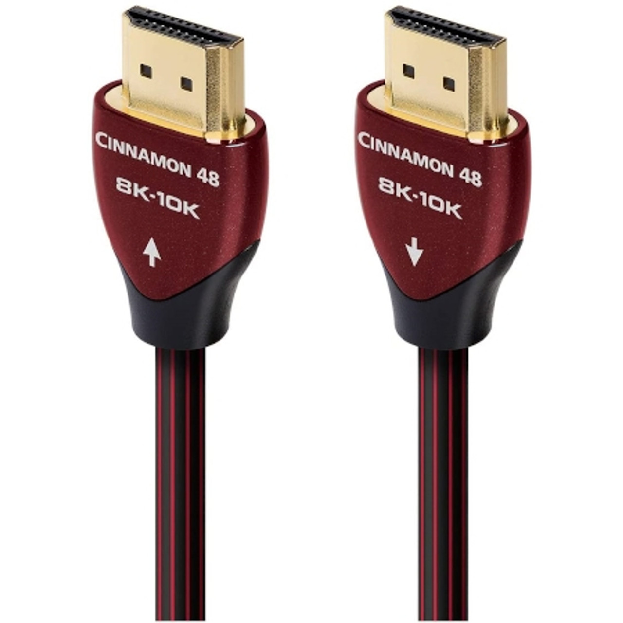 AUDIOQUEST HDM48CIN300 Cinnamon 48 3m HDMI Cable - Black/Red