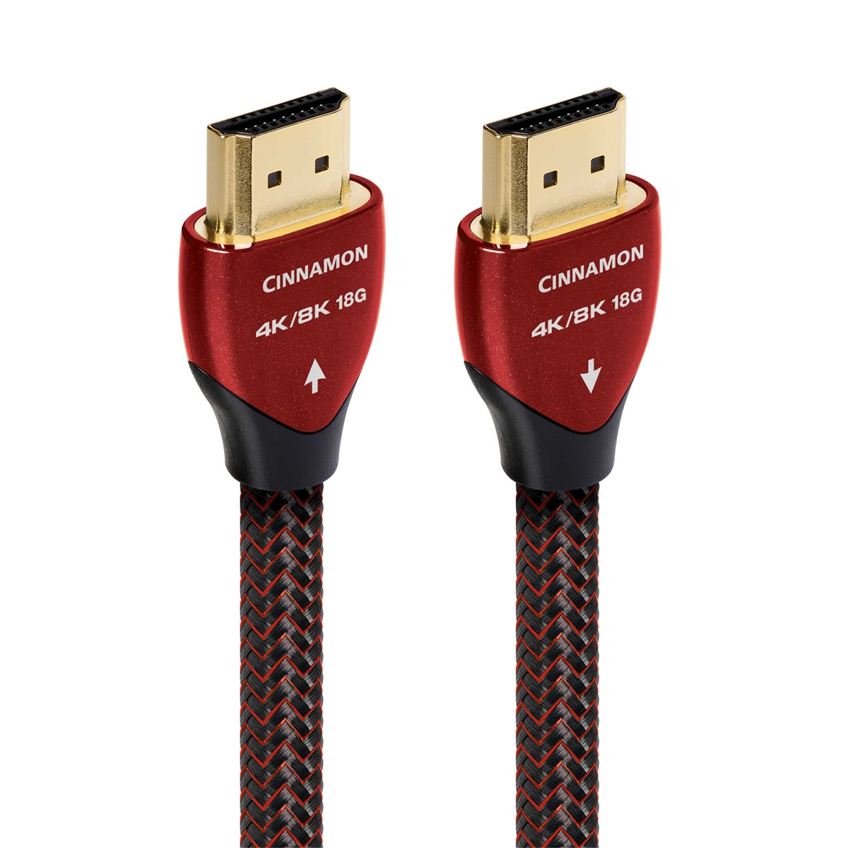 Shop | Audioquest Cinnamon 5m HDMI Cable - Black/Red