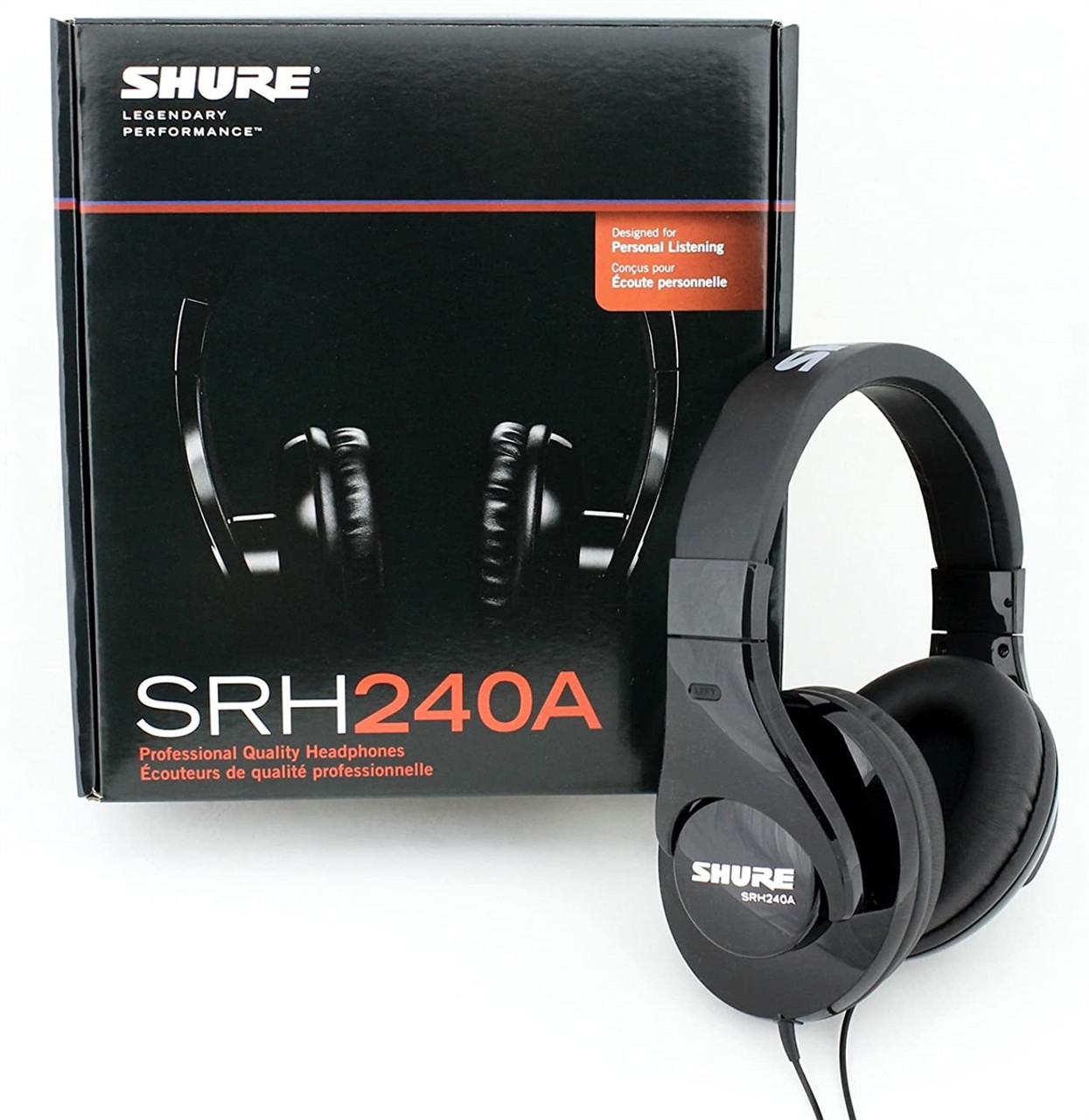 Shop | Shure SRH240A Professional Quality Headphones - Black