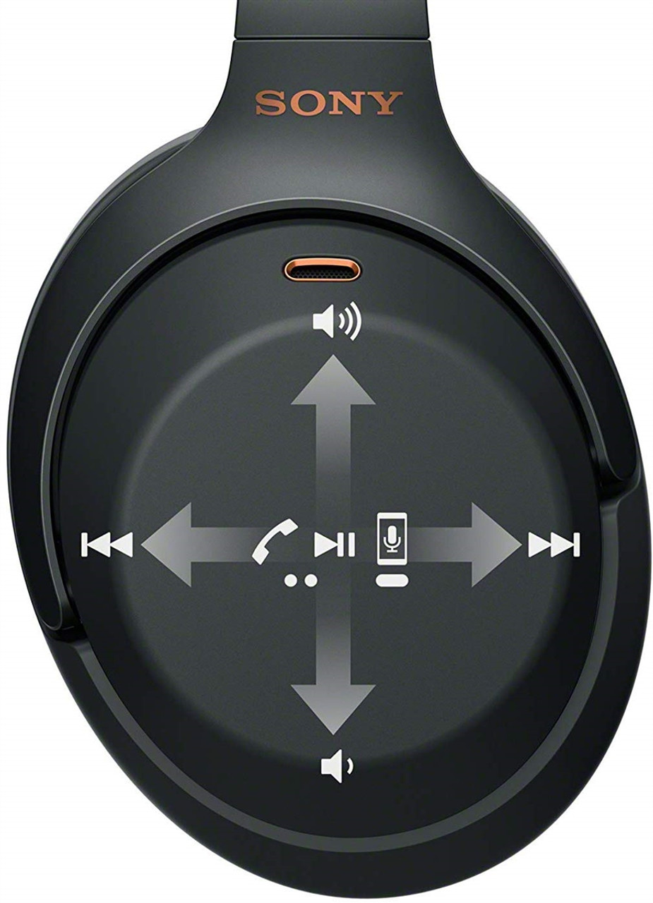 Shop | Sony WH1000XM3B Noise Cancelling Headphones - Black