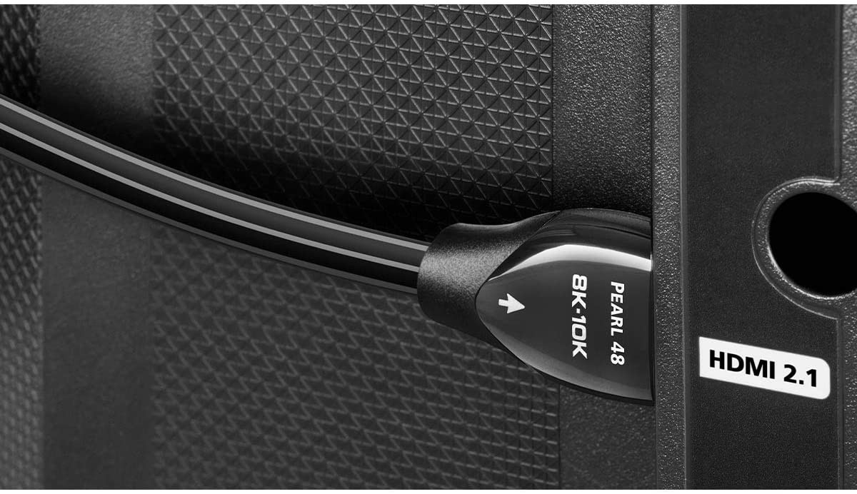 Shop | Audioquest Pearl 48 1.5m HDMI Cable - Black/White