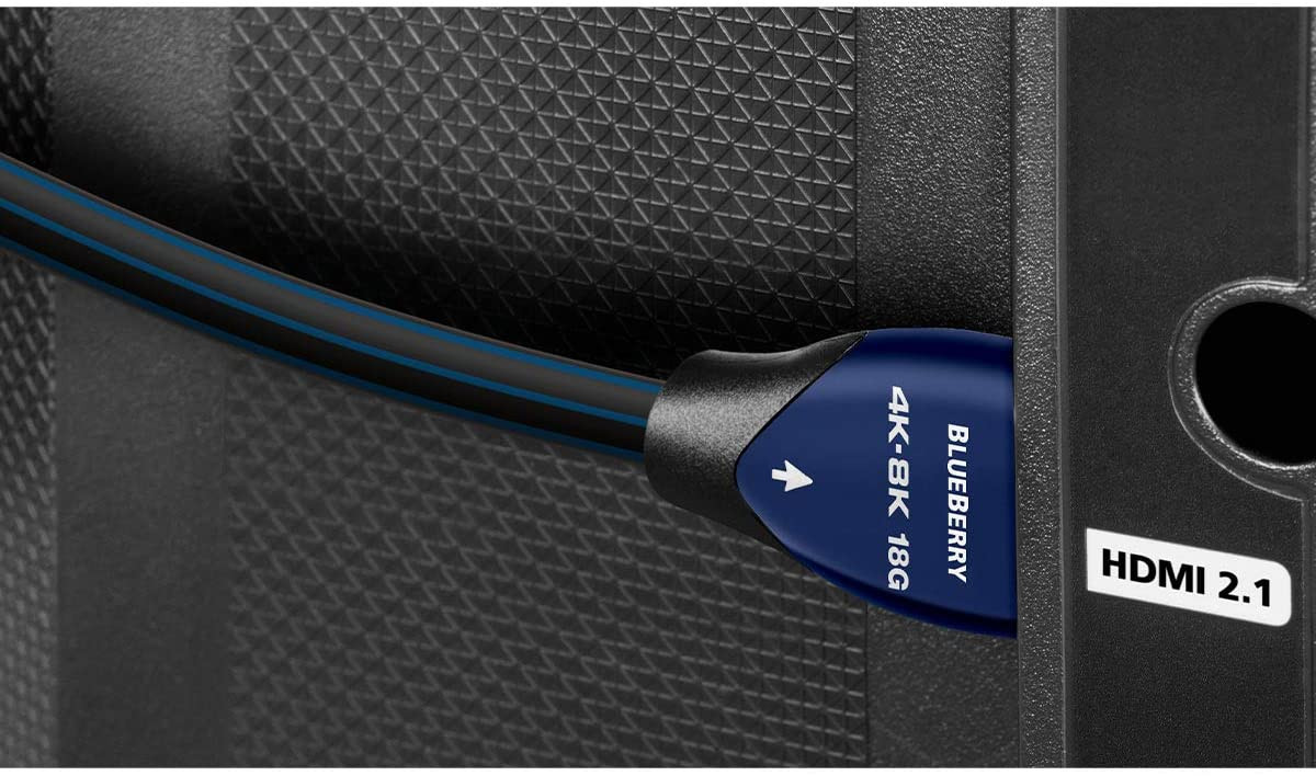 Shop | Audioquest BlueBerry 18 5m HDMI Cable - Blue/Black