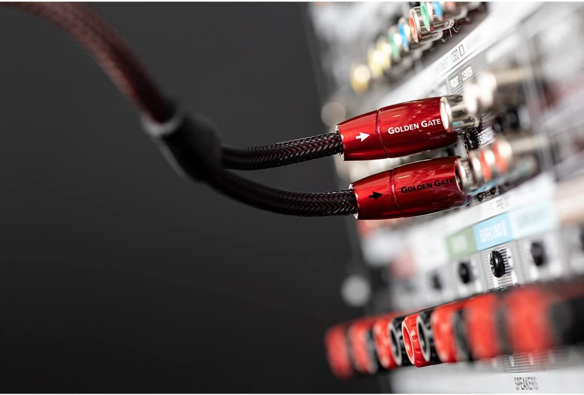 Shop | Audioquest 1M Golden Gate 2 RCA Male to 2 RCA Male