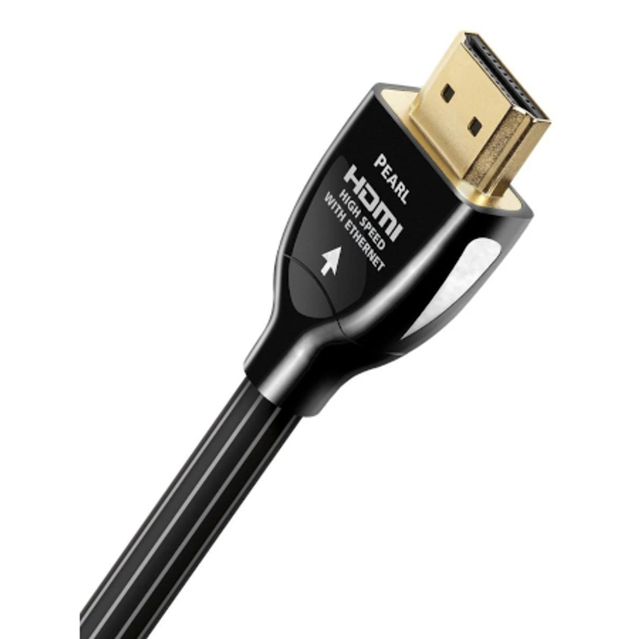 AUDIOQUEST HDMIPEA16 Pearl 16m HDMI High Speed Cable with Ethernet  Connection - Black/White