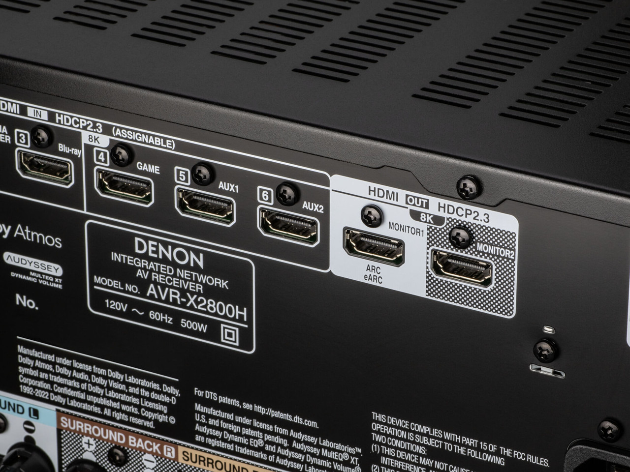 Shop | Denon AVRX2800H 7.2 Channel 95W 8K AV Receiver