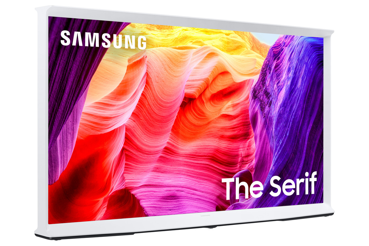 Shop | SAMSUNG QN65LS01DAF 65 Inch 4K UHD QLED The Serif Smart TV