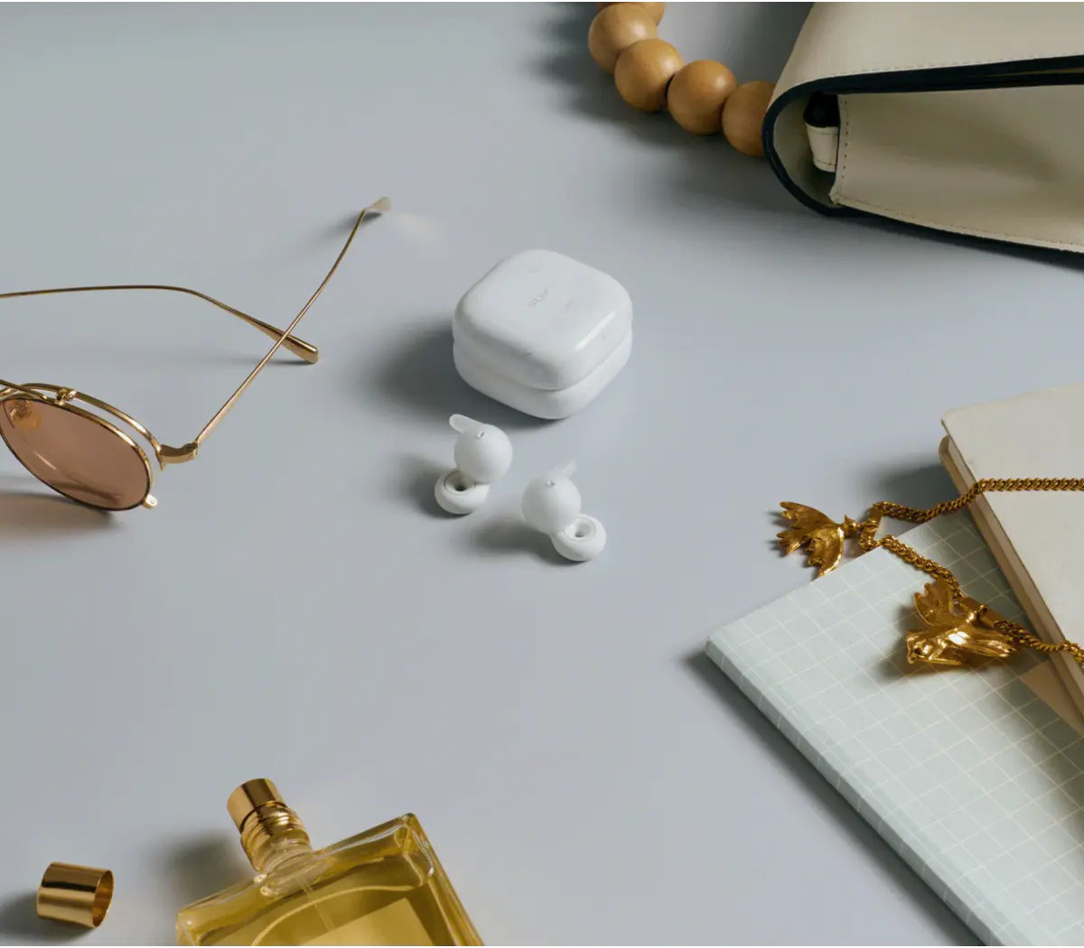 Shop | SONY WFL910W LinkBuds Open Truly Wireless Earbuds - White